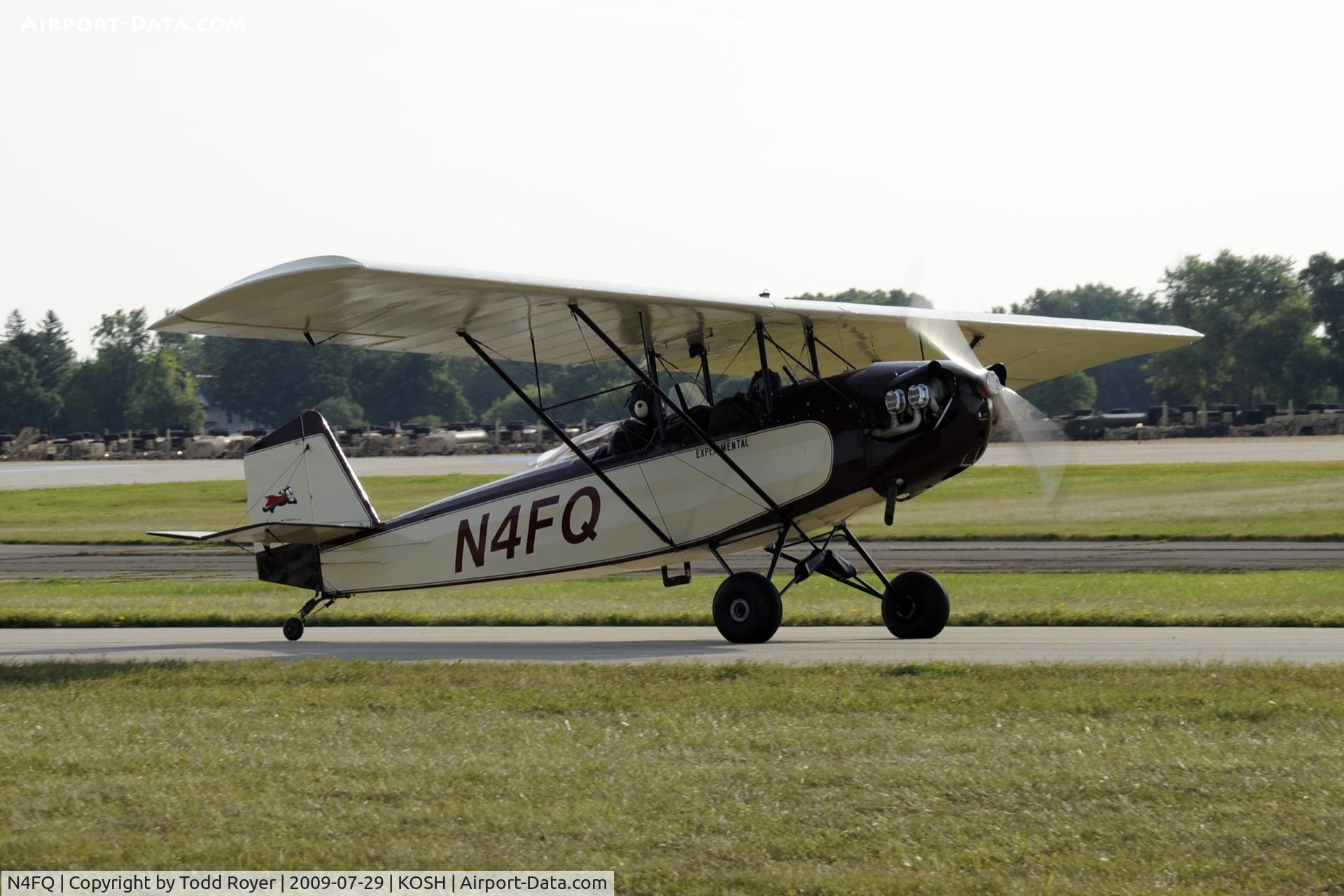 N4FQ, 1998 Pietenpol Air Camper C/N FQ1, Taxi for departure