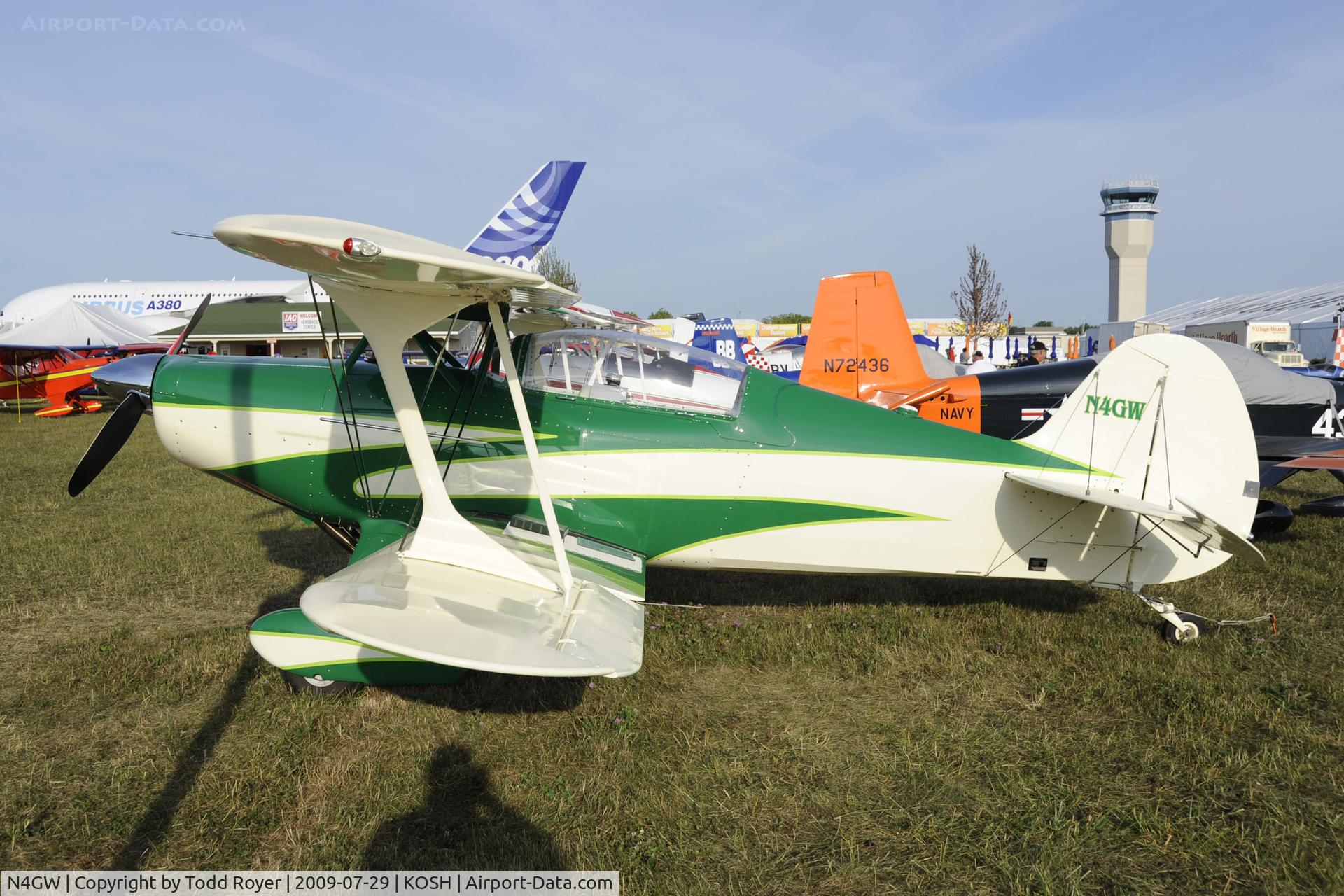 N4GW, 2007 Steen Firebolt C/N 90, Oshkosh EAA Fly-in 2009