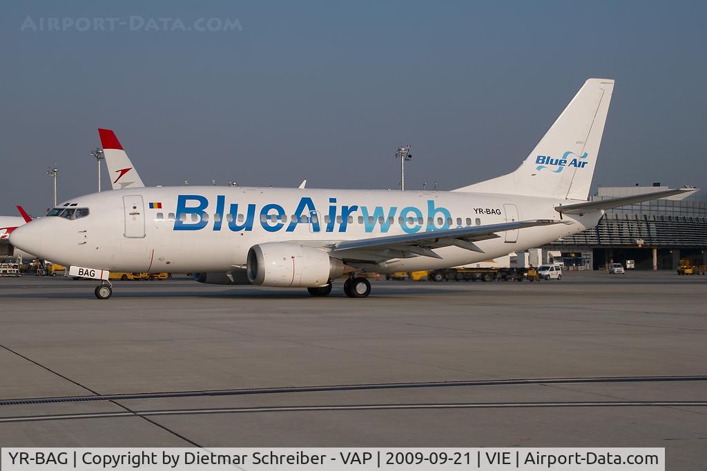 YR-BAG, 1990 Boeing 737-5L9 C/N 24778, Blue Air Boeing 737-500