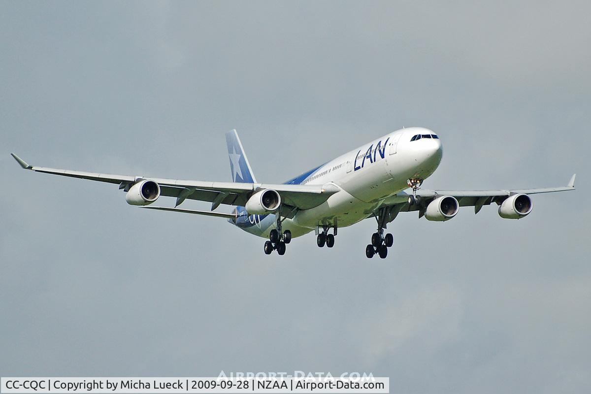 CC-CQC, 2000 Airbus A340-313X C/N 363, At Auckland
