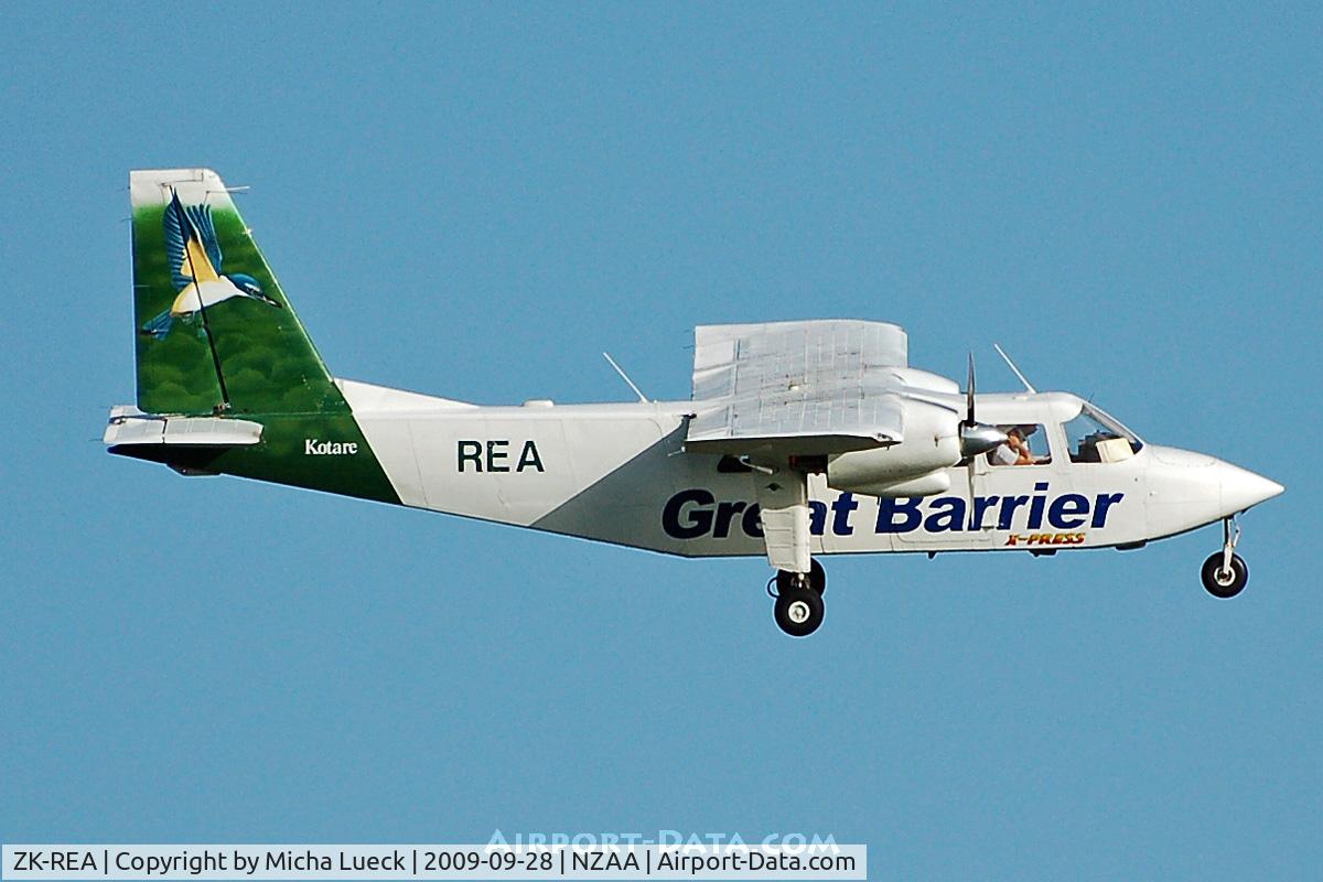 ZK-REA, Britten-Norman BN-2A-26 Islander C/N 43, At Auckland