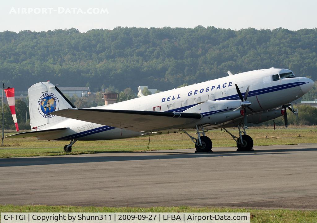 C-FTGI, 1944 Basler BT-67 C/N 26268, Parked here since one month