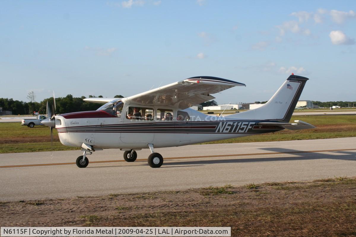N6115F, 1968 Cessna 210H Centurion C/N 21059015, Cessna 210H
