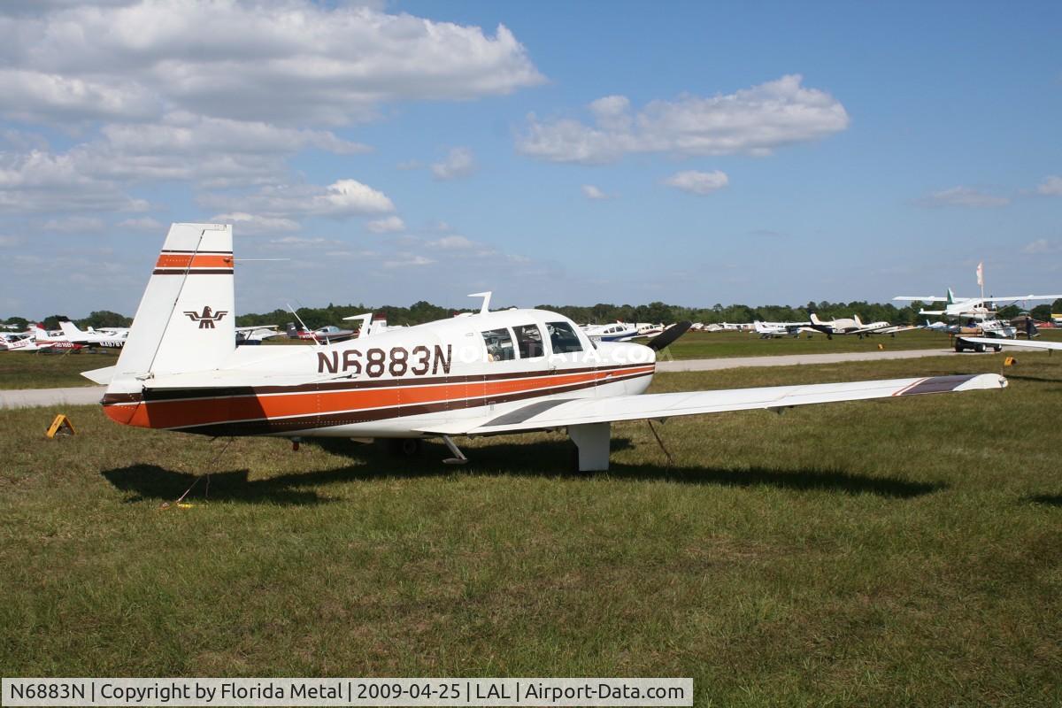 N6883N, 1968 Mooney M-20G Statesman C/N 680128, Mooney M-20G