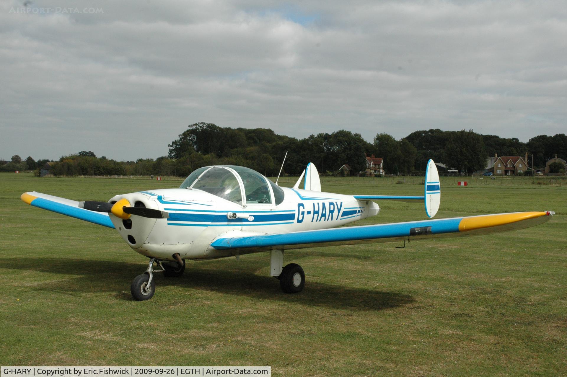 G-HARY, 1966 Alon A-2 Aircoupe C/N A-188, 3. G-HARY at Shuttleworth Evening Air Display Sep 2009