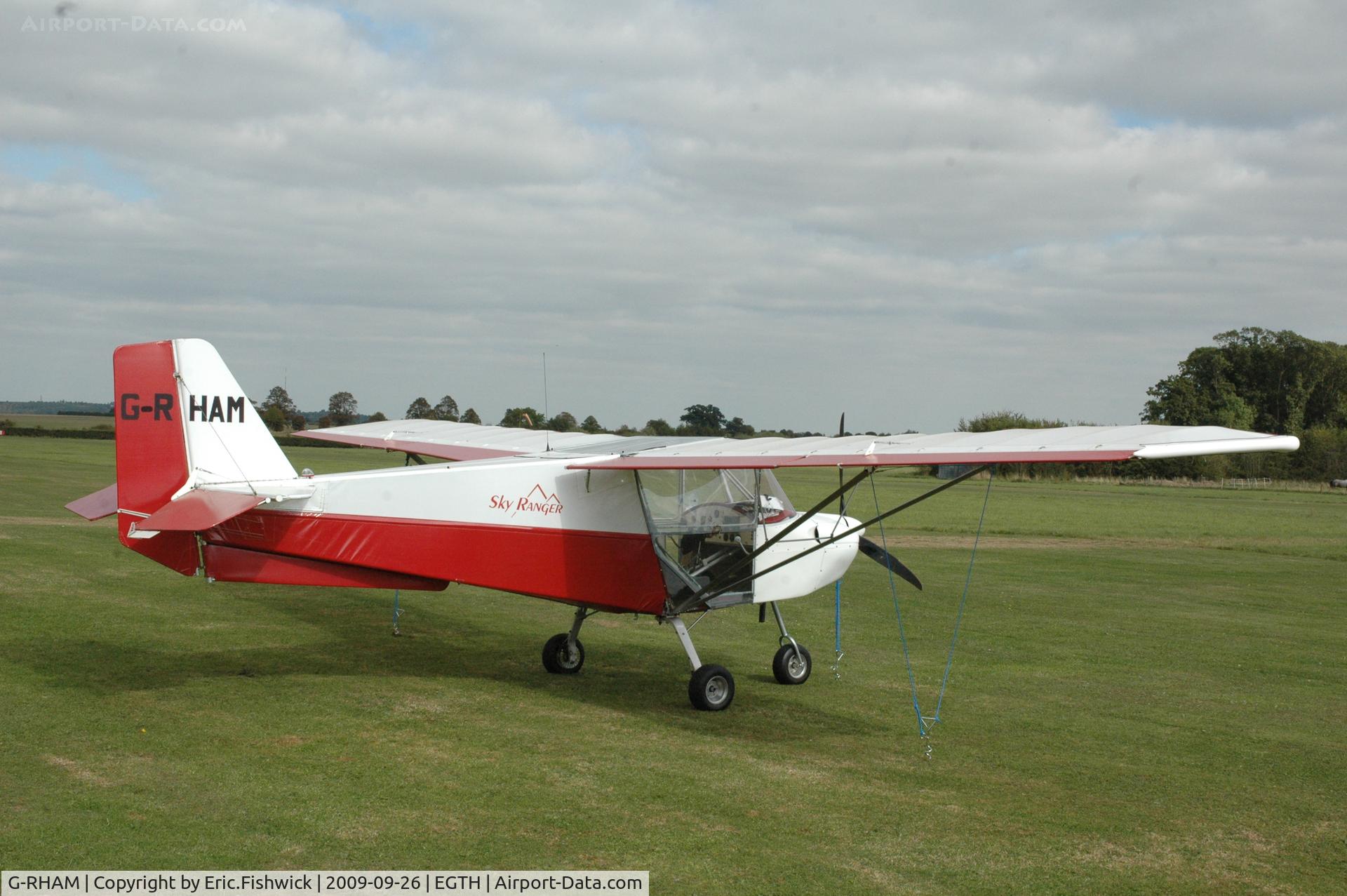 G-RHAM, 2006 Skyranger 582(1) C/N BMAA/HB/482, 2. G-RHAM at Shuttleworth Evening Air Display Sep 2009