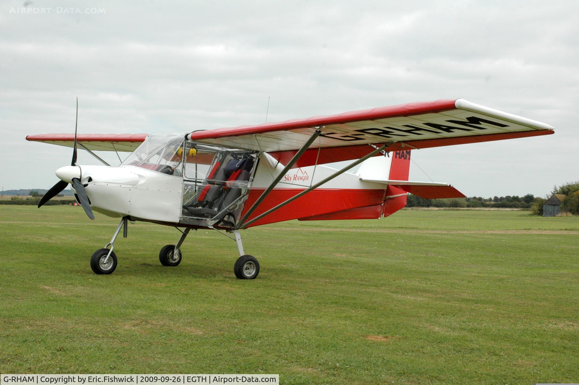G-RHAM, 2006 Skyranger 582(1) C/N BMAA/HB/482, 3. G-RHAM at Shuttleworth Evening Air Display Sep 2009