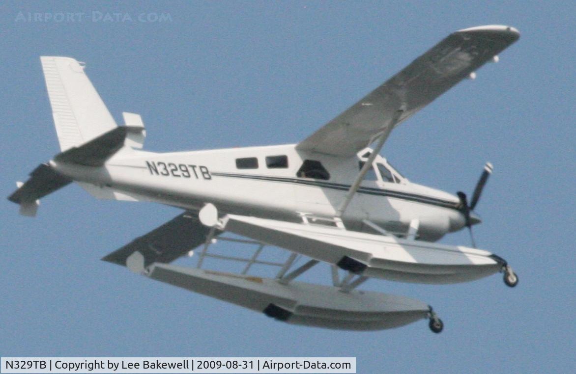 N329TB, 1968 De Havilland Canada DHC-2 Turbo Beaver Mk.3 C/N 1679TB47, Operating Over Forest Lake, MN