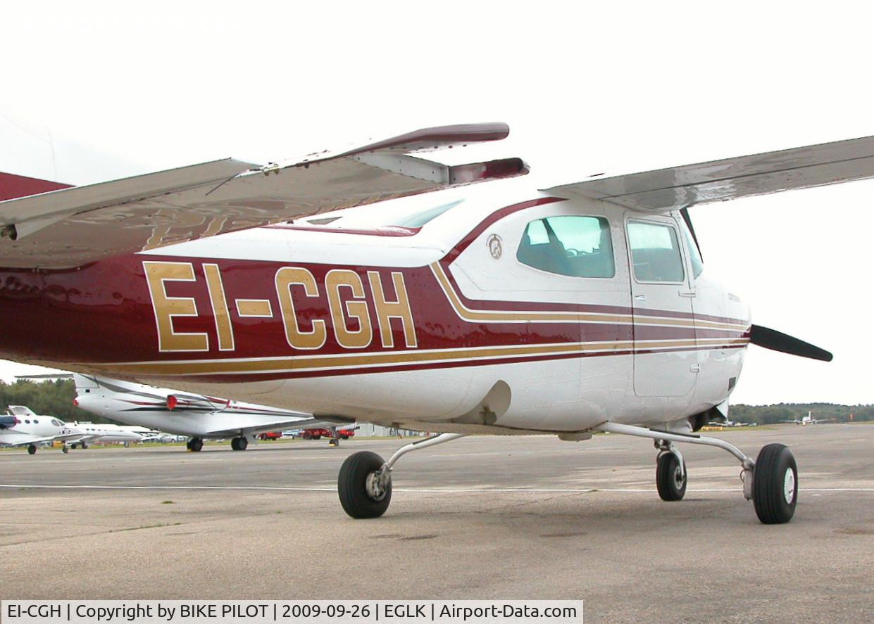 EI-CGH, Cessna 210N Centurion C/N 21063524, PARKED IN FRONT OF THE EASTERN FENCE