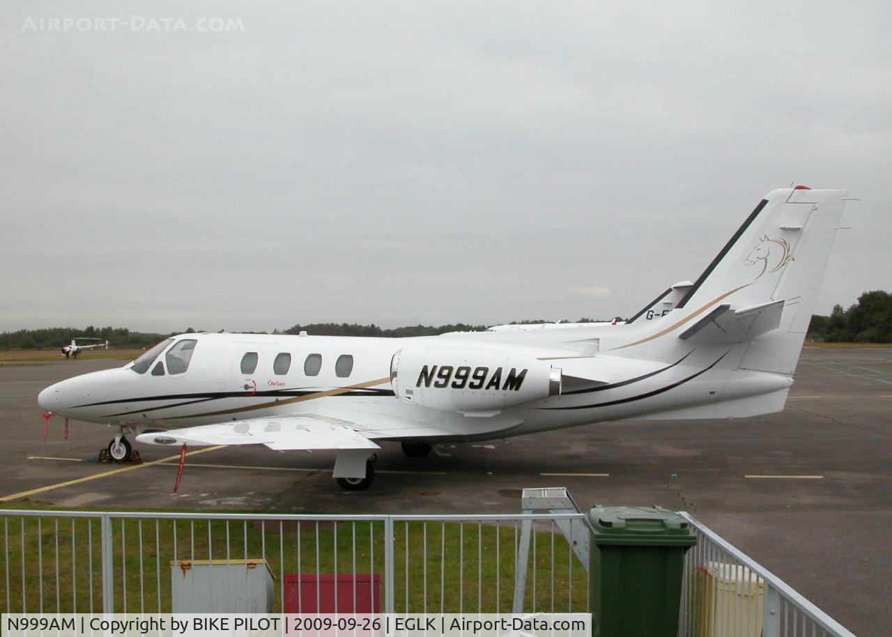 N999AM, 1974 Cessna 500 Citation Sierra Eagle C/N 500-0232, PARKED IN SLOT ONE