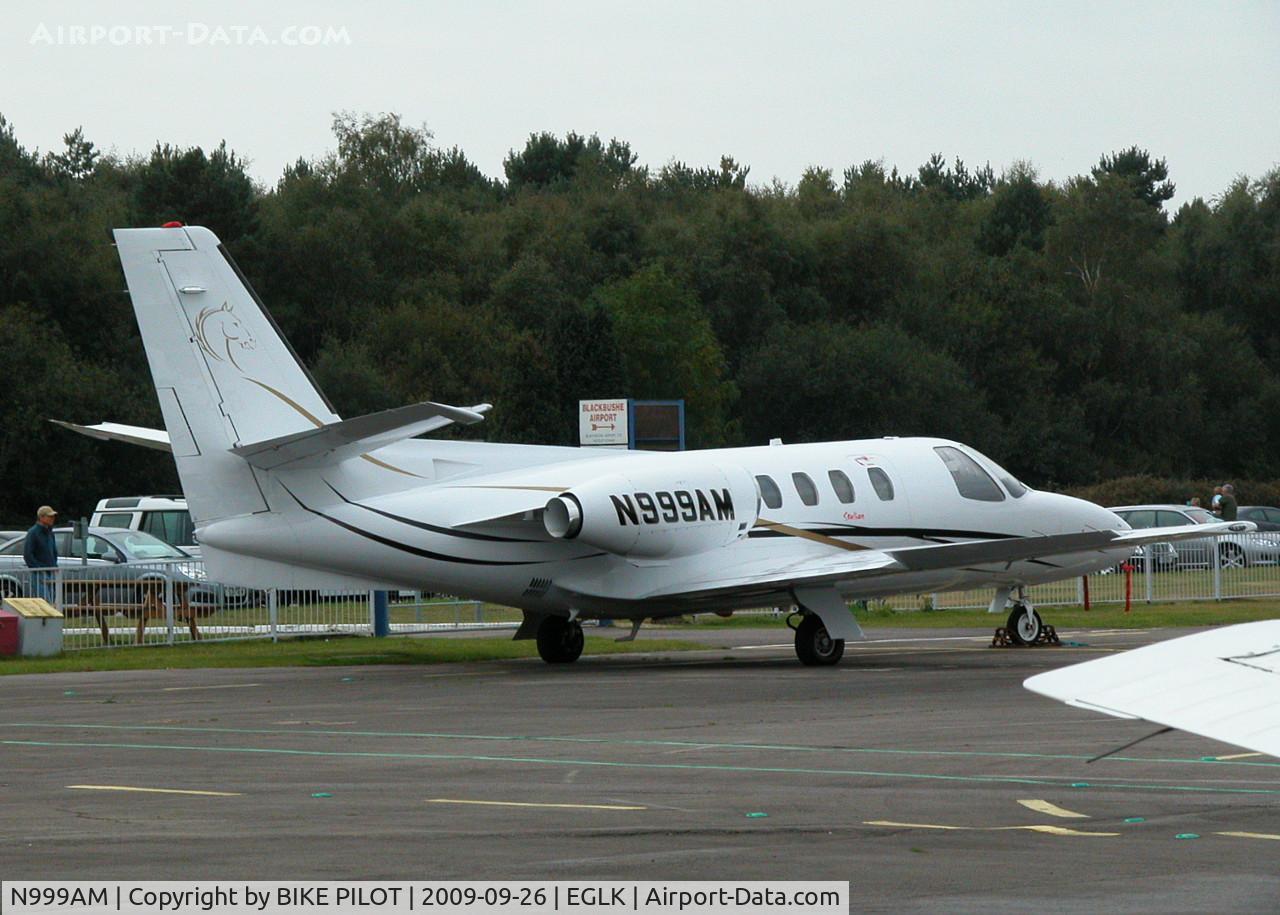 N999AM, 1974 Cessna 500 Citation Sierra Eagle C/N 500-0232, PARKED IN SLOT ONE