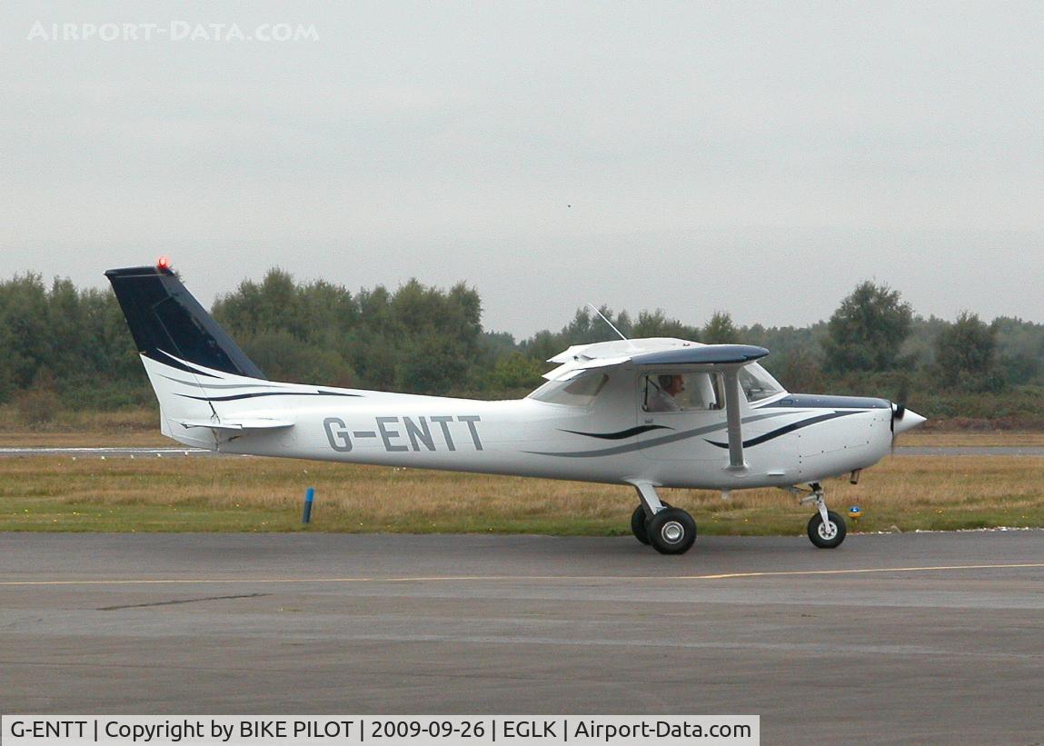 G-ENTT, 1980 Reims F152 C/N 1750, TANGO TANGO IN A SMART NEW PAINT SCHEME, PREV REG. G-BHHI 