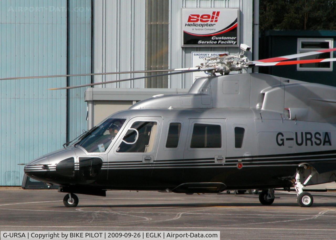 G-URSA, 2007 Sikorsky S-76C C/N 760699, RUNNING UP, PREV. REG. G-URSS