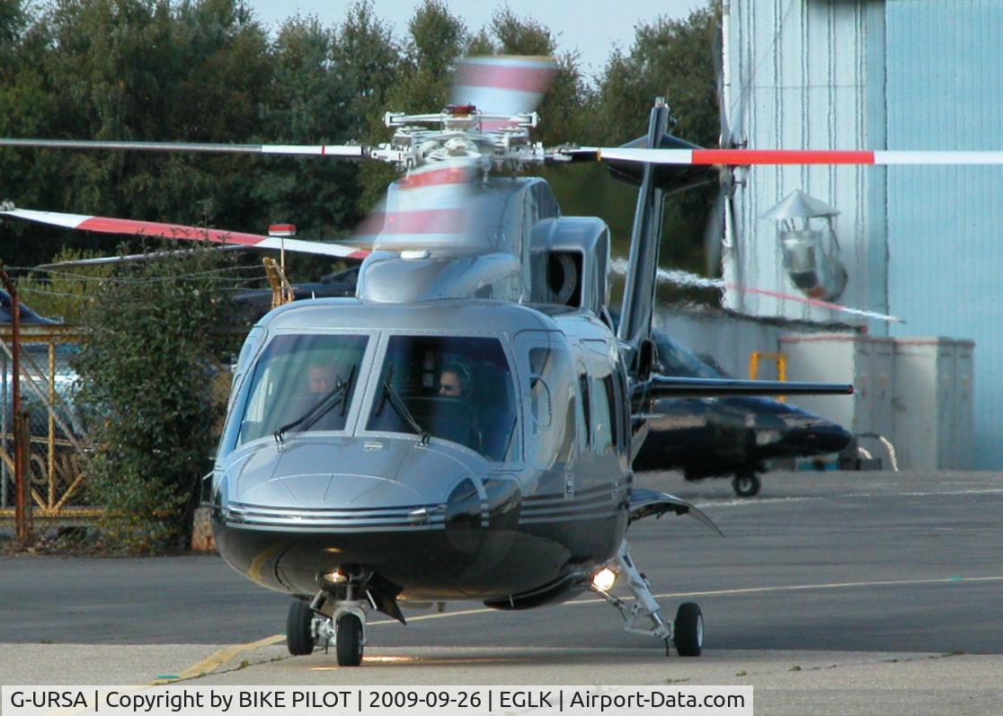G-URSA, 2007 Sikorsky S-76C C/N 760699, TAXYING OUT TO THE RUNWAY, PREV. REG. G-URSS