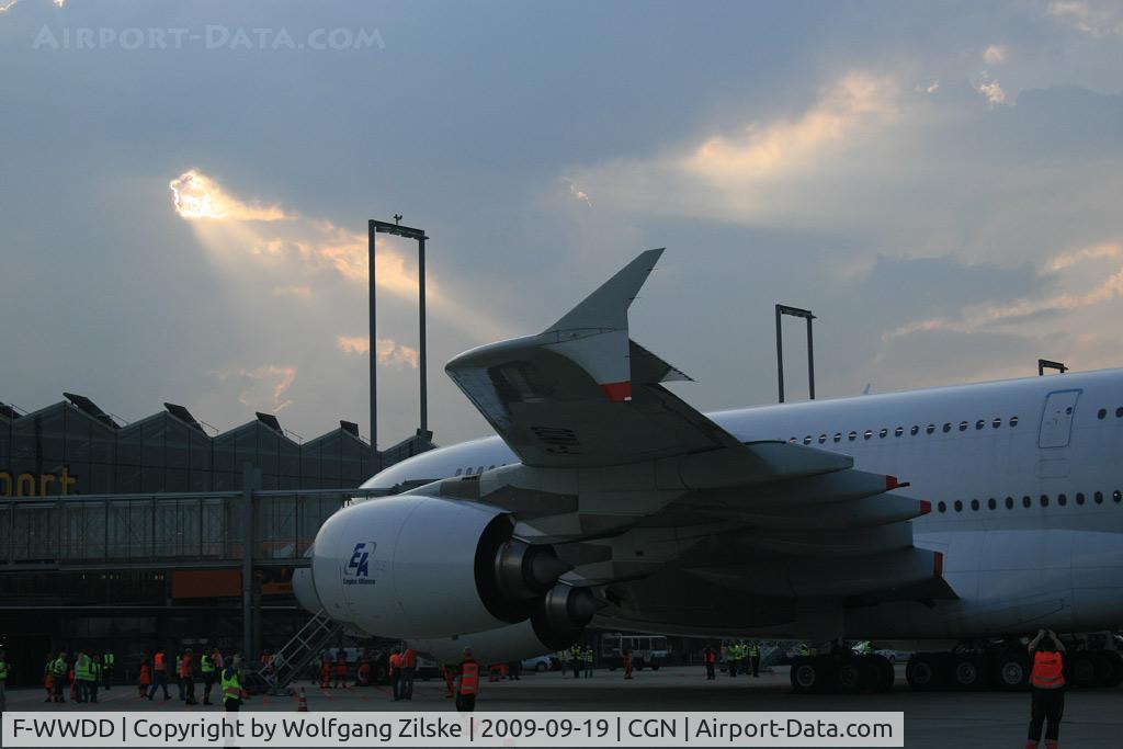 F-WWDD, 2005 Airbus A380-861 C/N 004, visitor