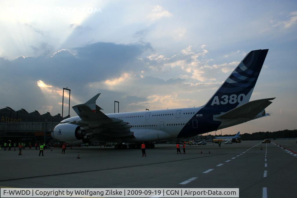 F-WWDD, 2005 Airbus A380-861 C/N 004, visitor