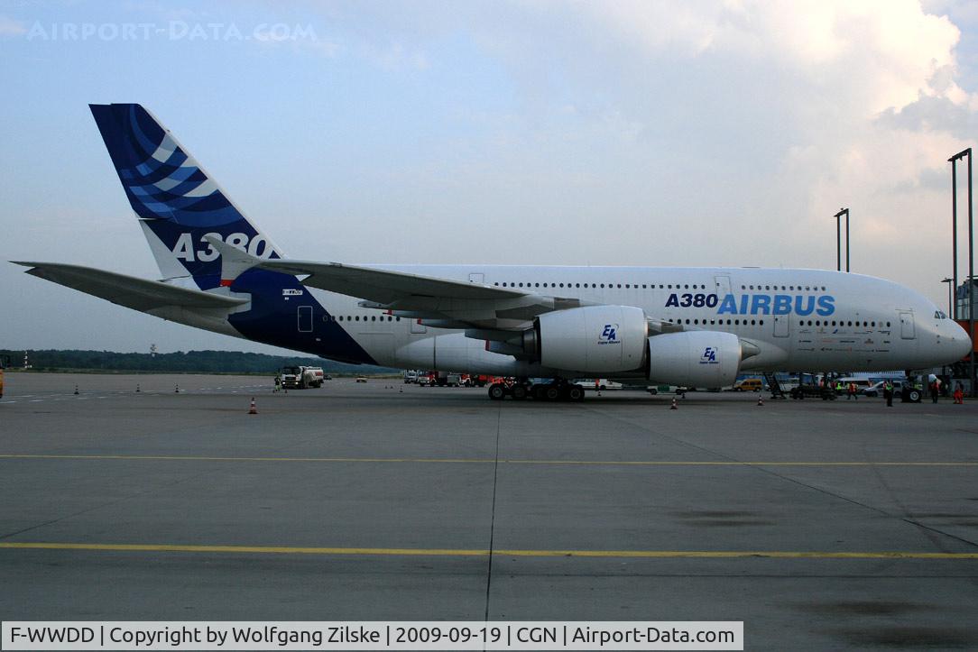 F-WWDD, 2005 Airbus A380-861 C/N 004, visitor