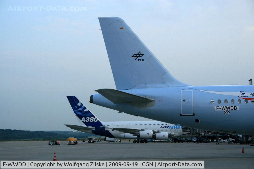 F-WWDD, 2005 Airbus A380-861 C/N 004, Tails