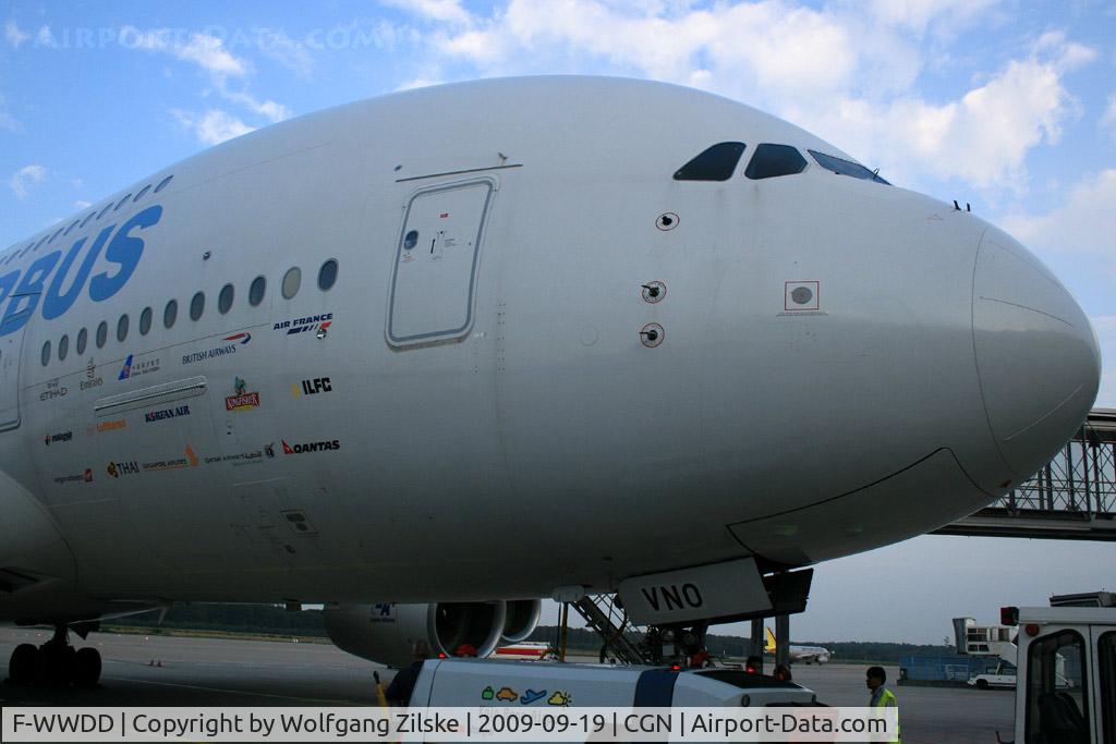 F-WWDD, 2005 Airbus A380-861 C/N 004, visitor