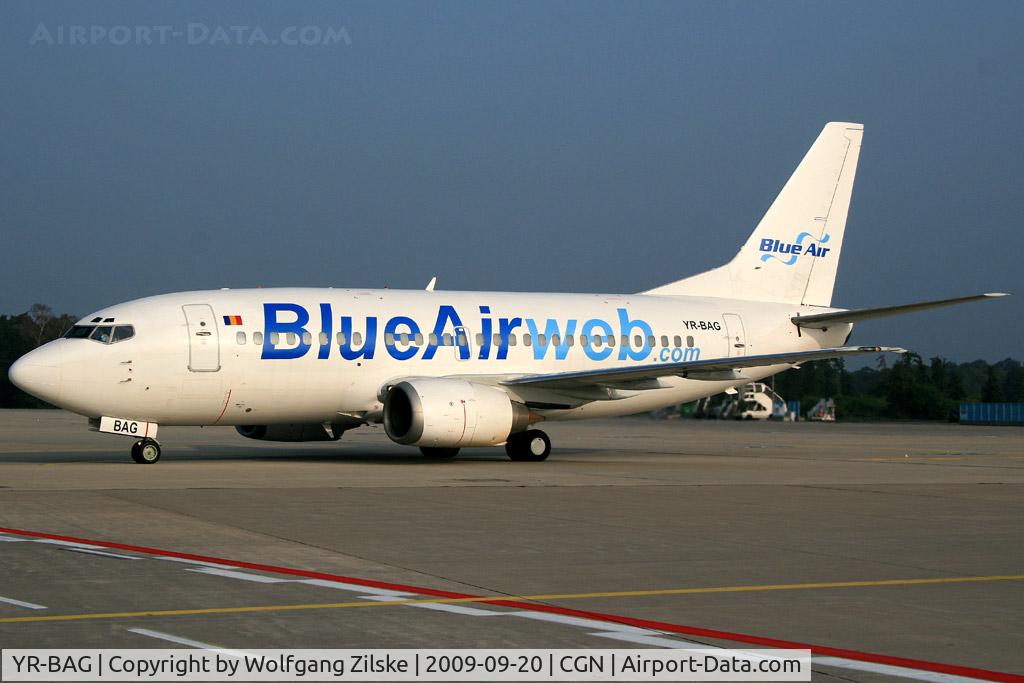 YR-BAG, 1990 Boeing 737-5L9 C/N 24778, visitor