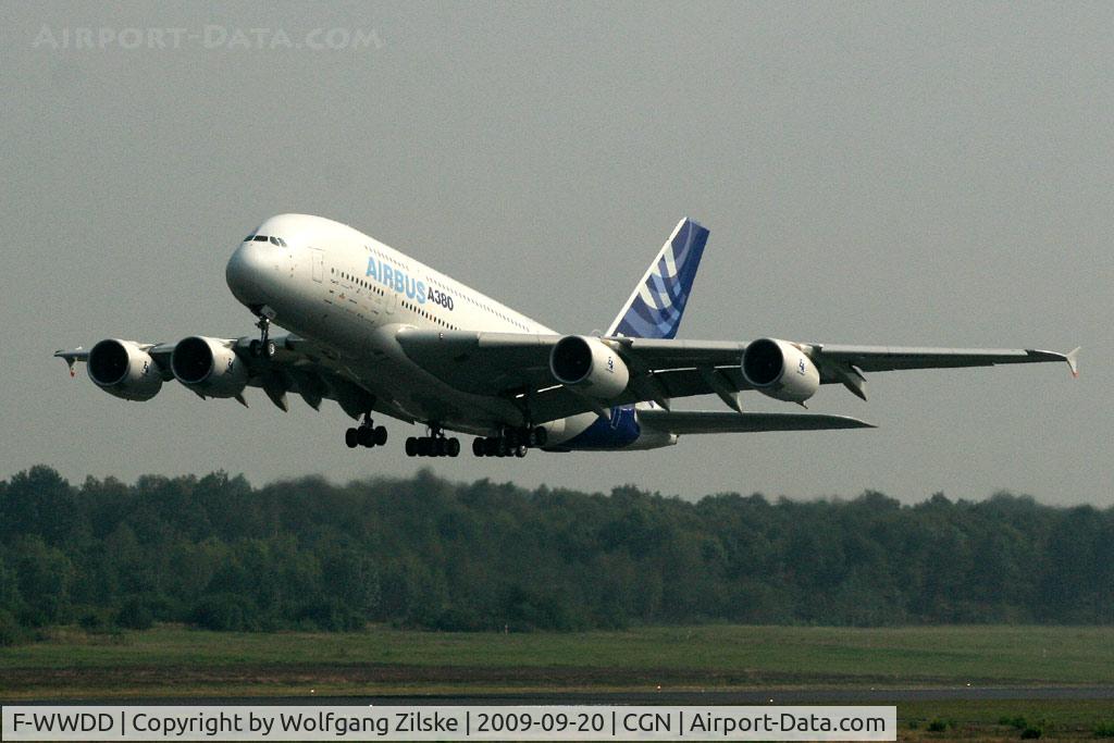 F-WWDD, 2005 Airbus A380-861 C/N 004, visitor