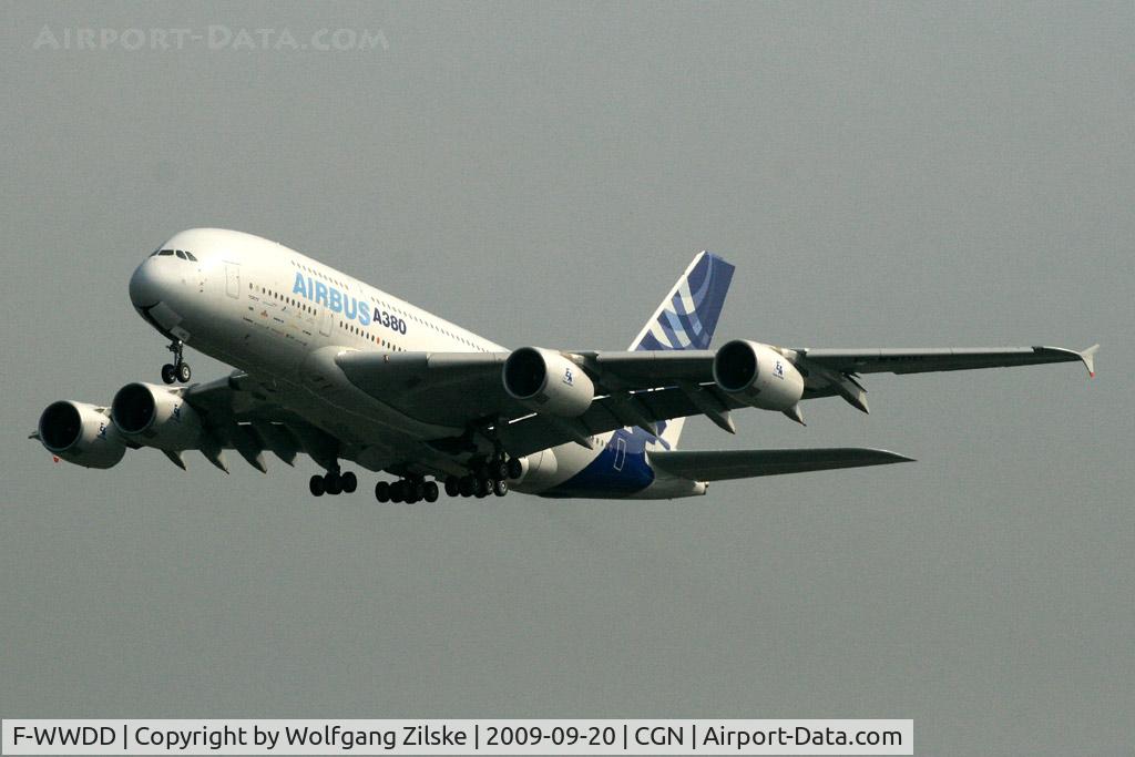 F-WWDD, 2005 Airbus A380-861 C/N 004, visitor