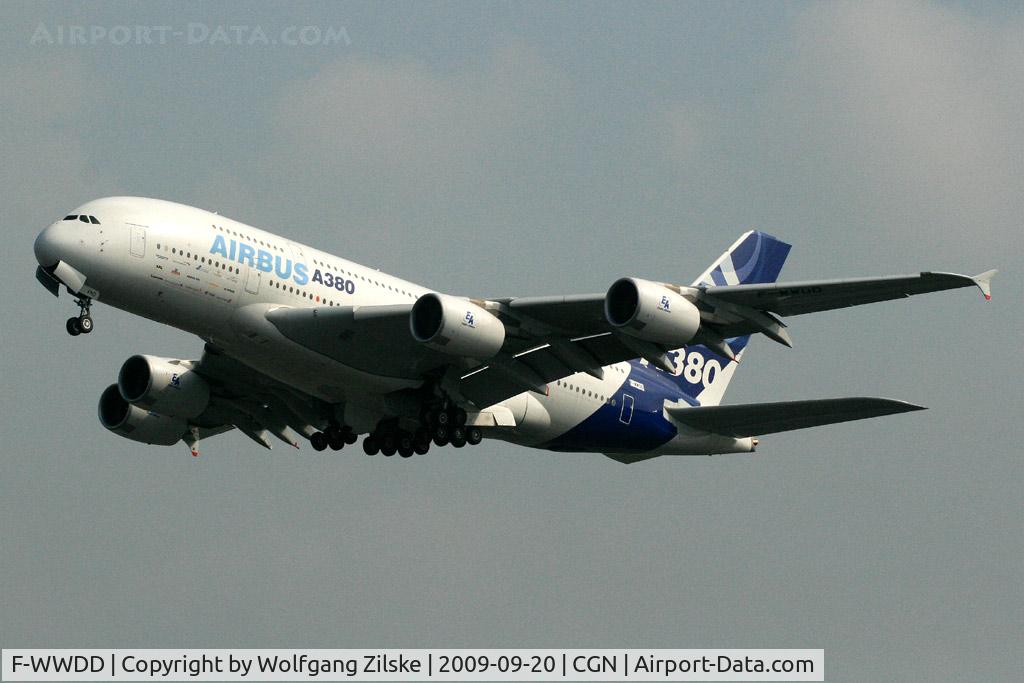 F-WWDD, 2005 Airbus A380-861 C/N 004, visitor