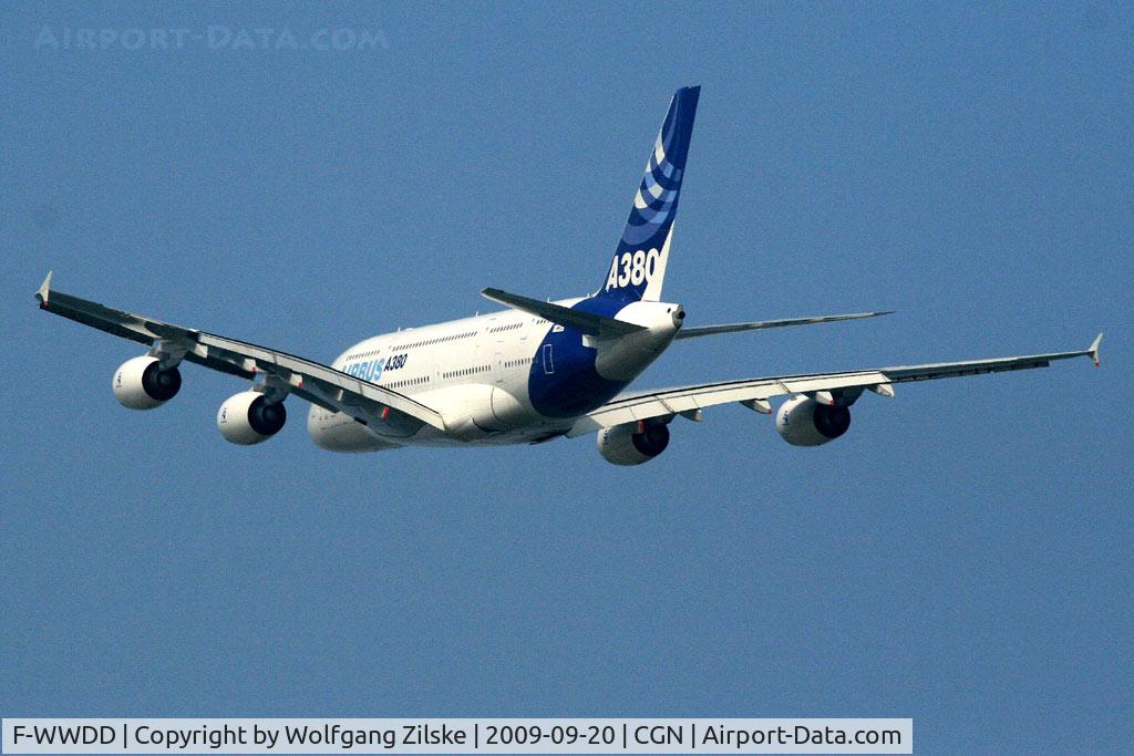 F-WWDD, 2005 Airbus A380-861 C/N 004, visitor