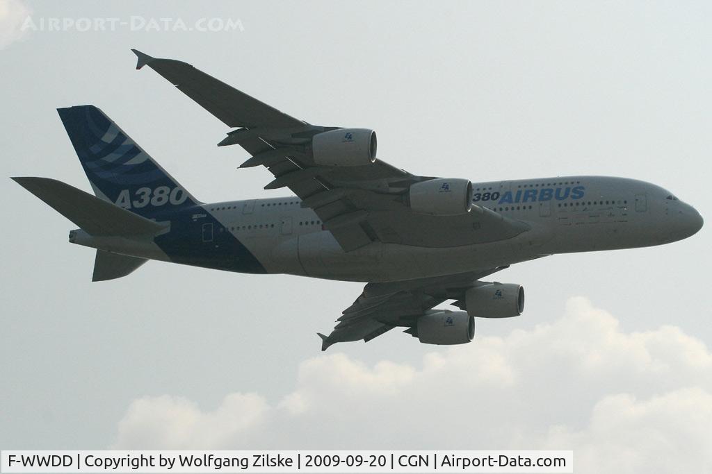 F-WWDD, 2005 Airbus A380-861 C/N 004, visitor