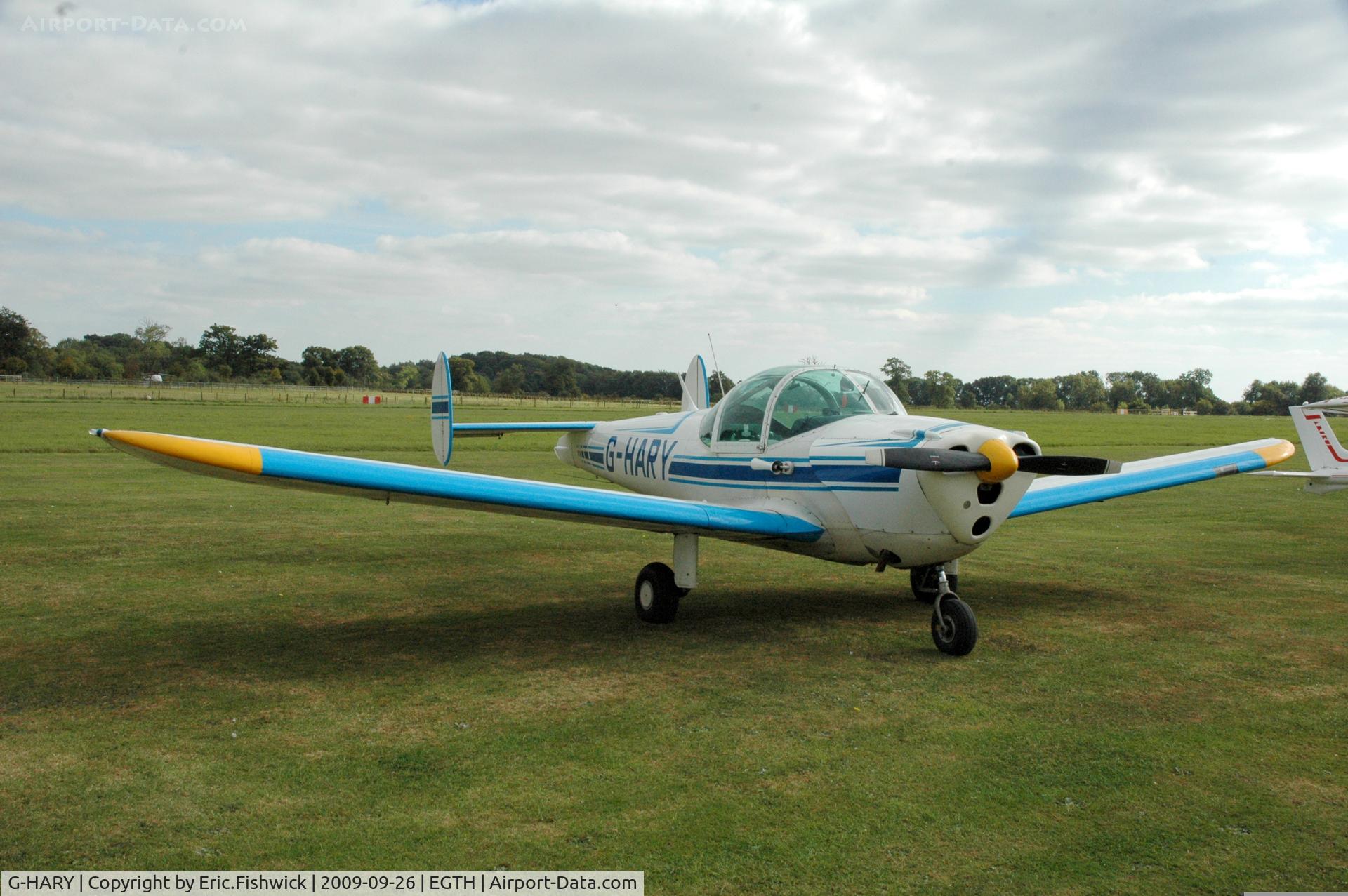 G-HARY, 1966 Alon A-2 Aircoupe C/N A-188, 3. G-HARY at Shuttleworth Evening Air Display Sep 2009