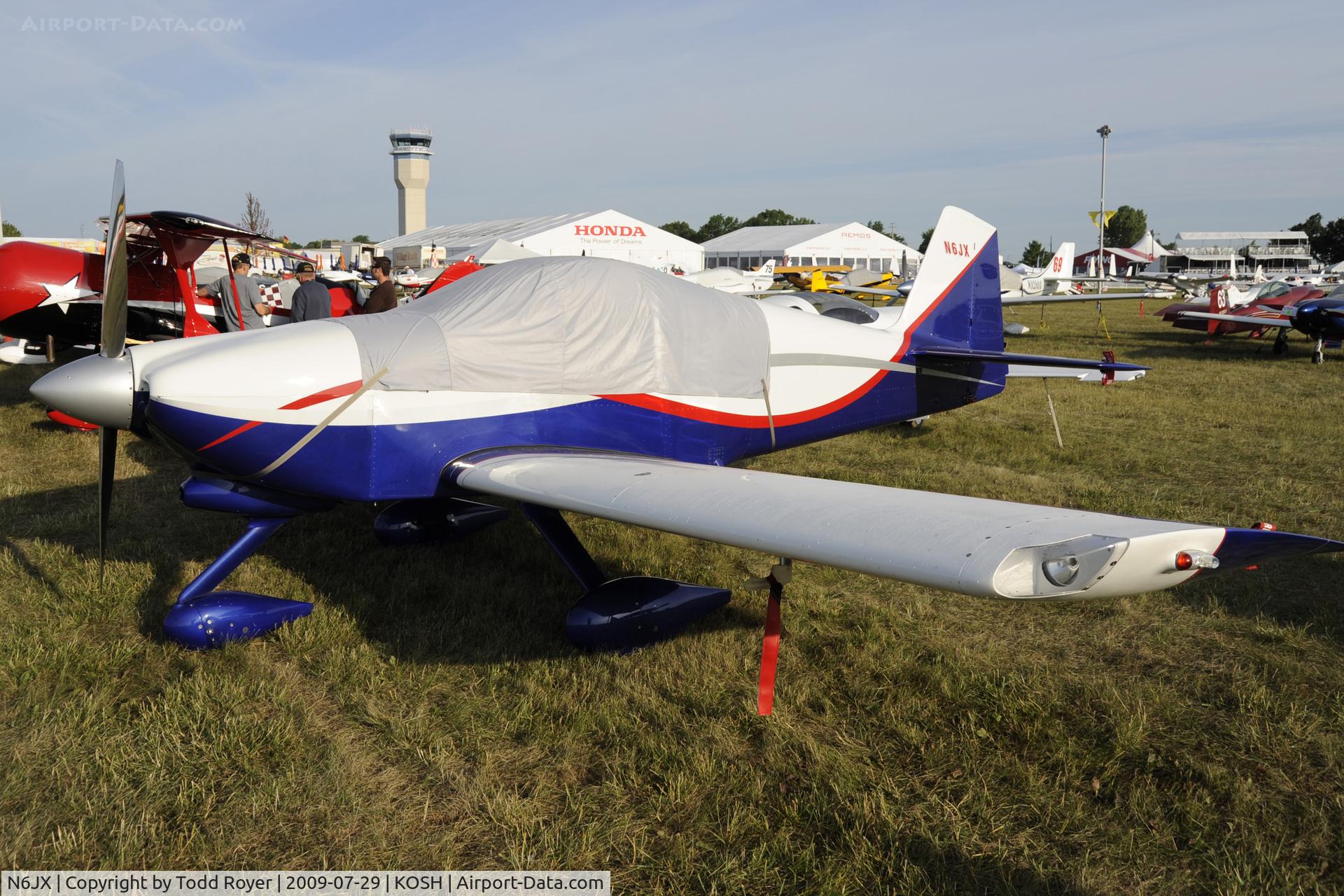 N6JX, 2002 Vans RV-6A C/N 60289, Oshkosh EAA Fly-in 2009