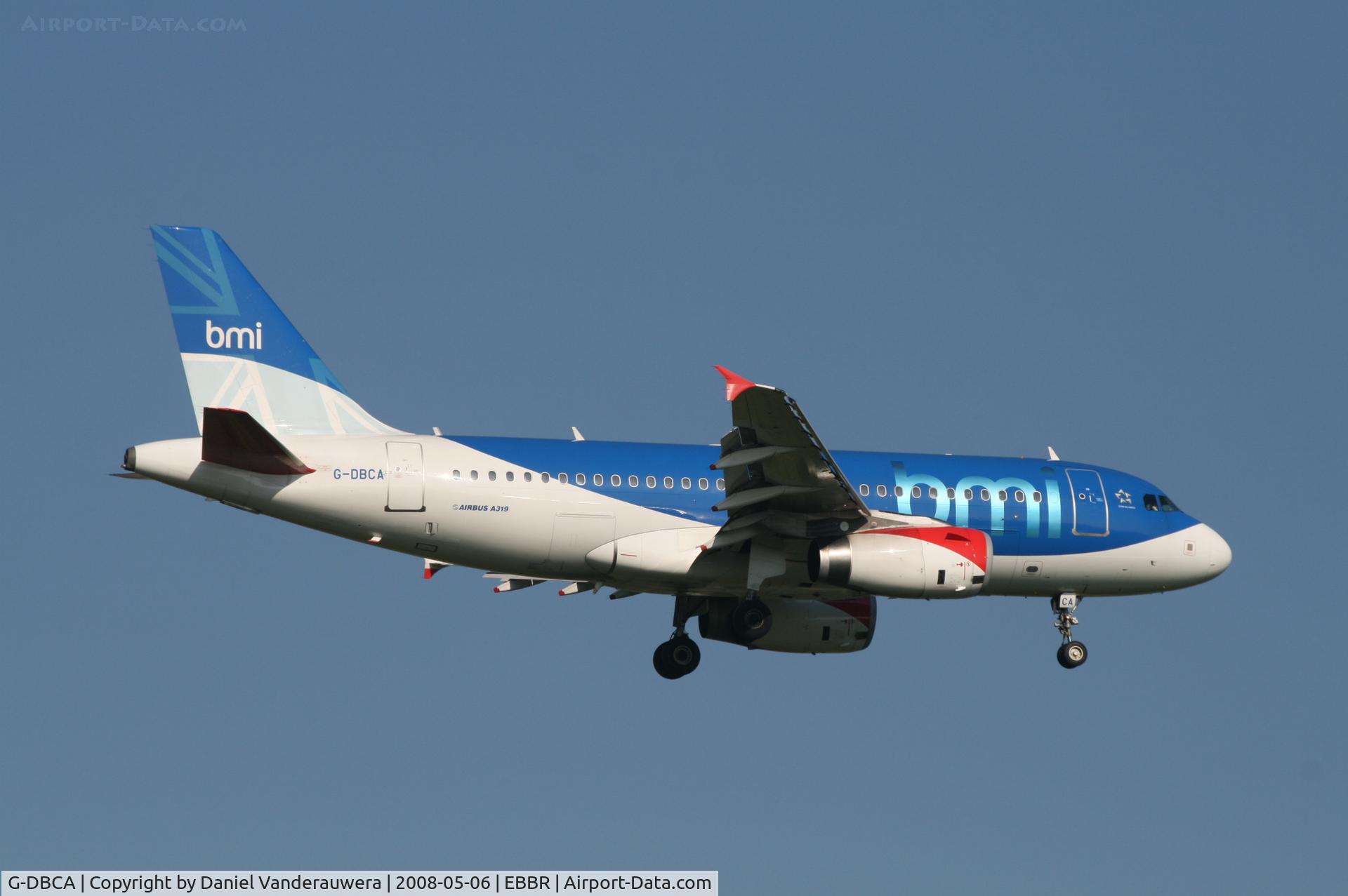 G-DBCA, 2004 Airbus A319-131 C/N 2098, flight BD141 is descending to rwy 02
