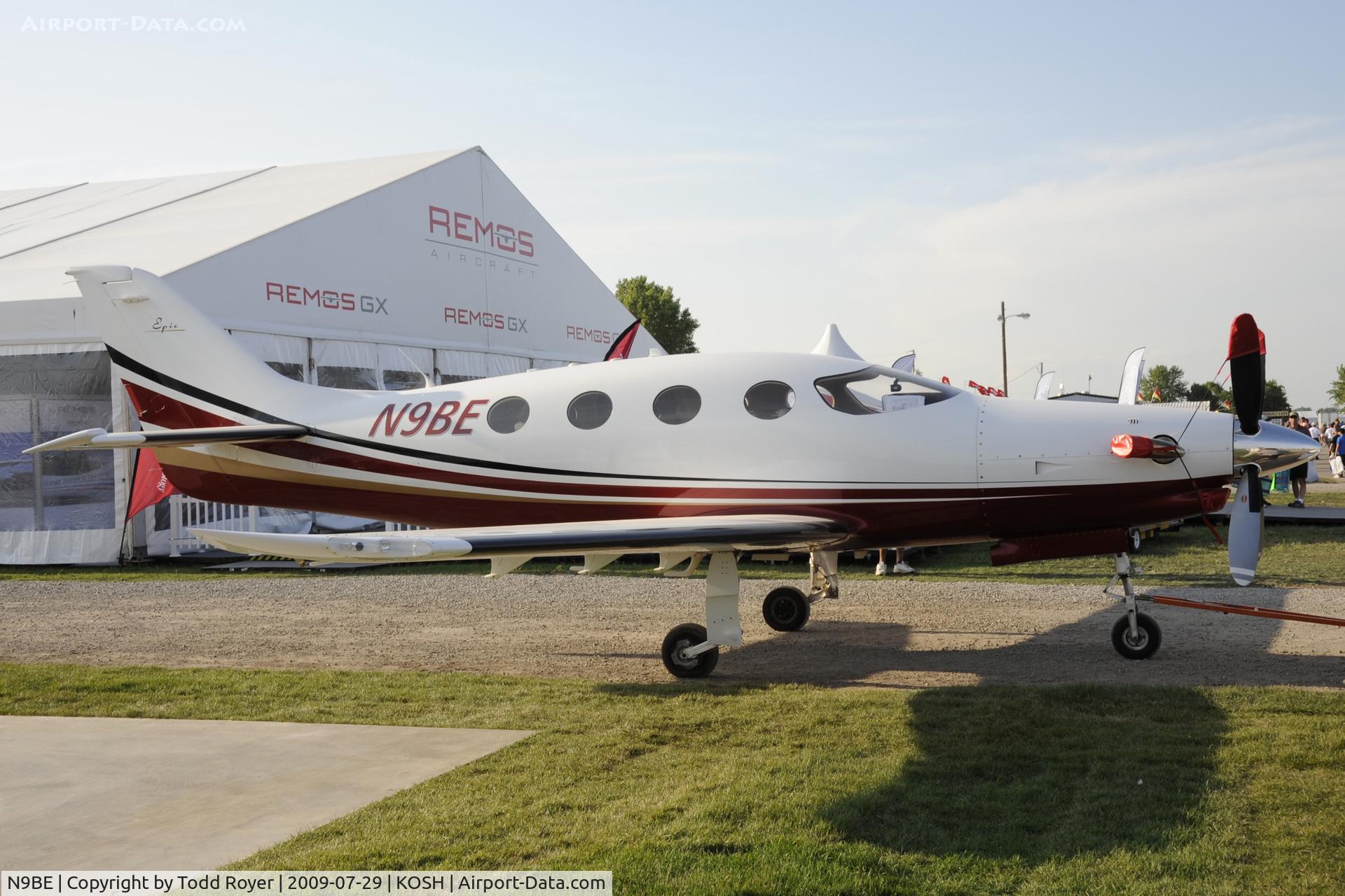 N9BE, 2007 AIR Epic LT C/N 109, Oshkosh EAA Fly-in 2009