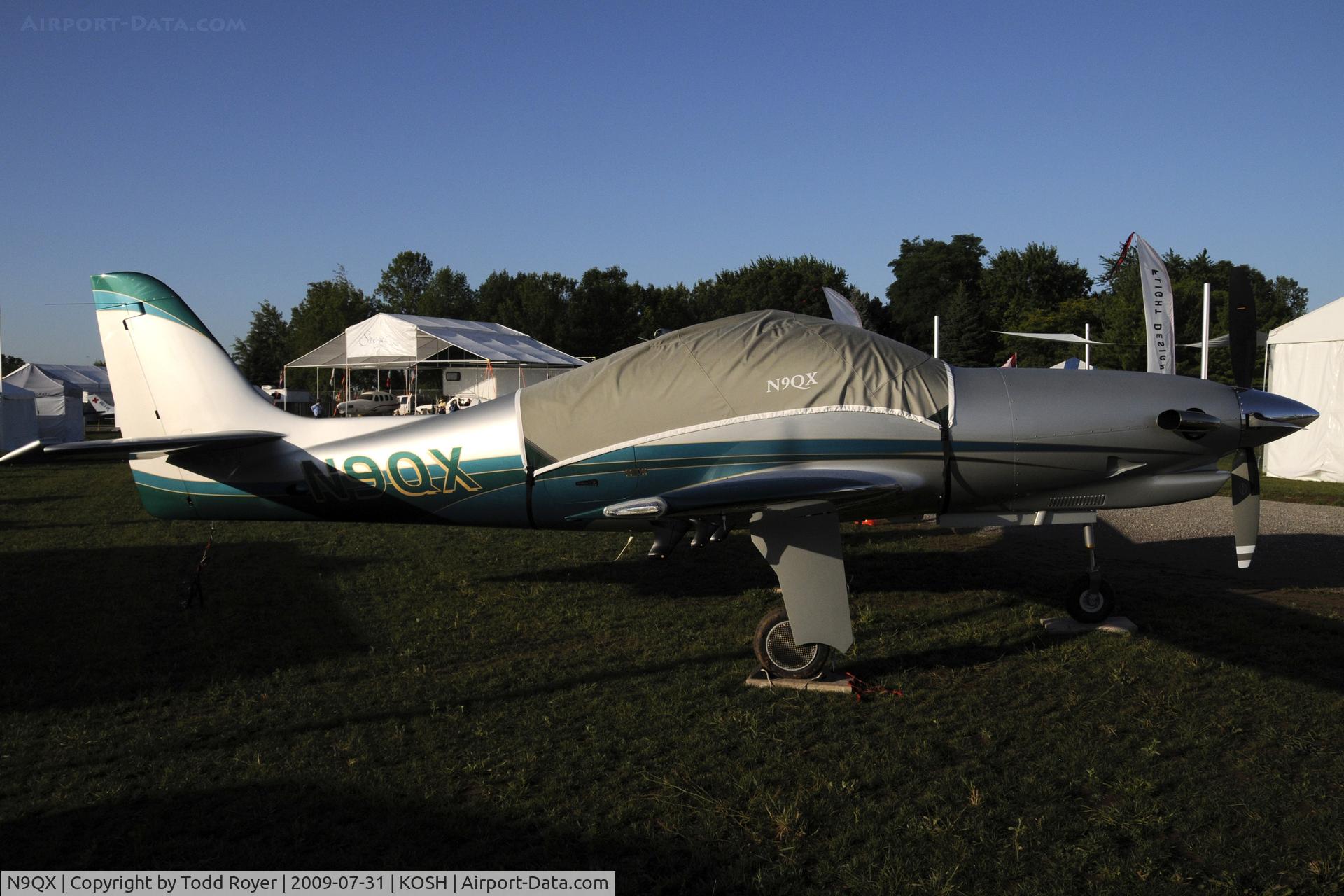 N9QX, Lancair Evolution C/N EVO-004, Oshkosh EAA Fly-in 2009