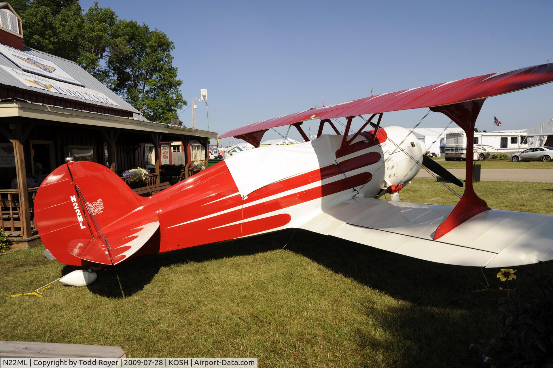 N22ML, 2007 Great Lakes 2T Sport Trainer C/N 01, Oshkosh EAA Fly-in 2009