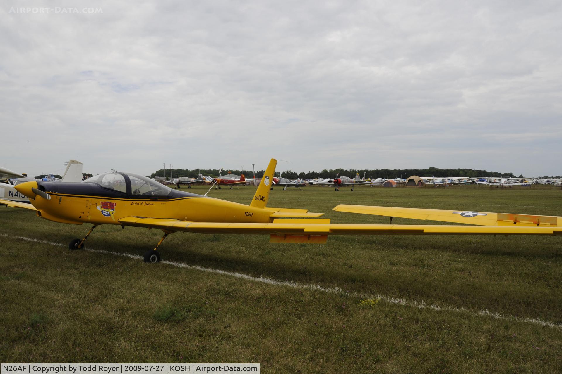 N26AF, 1983 Schweizer SGM2-37 C/N 6, Oshkosh EAA Fly-in 2009