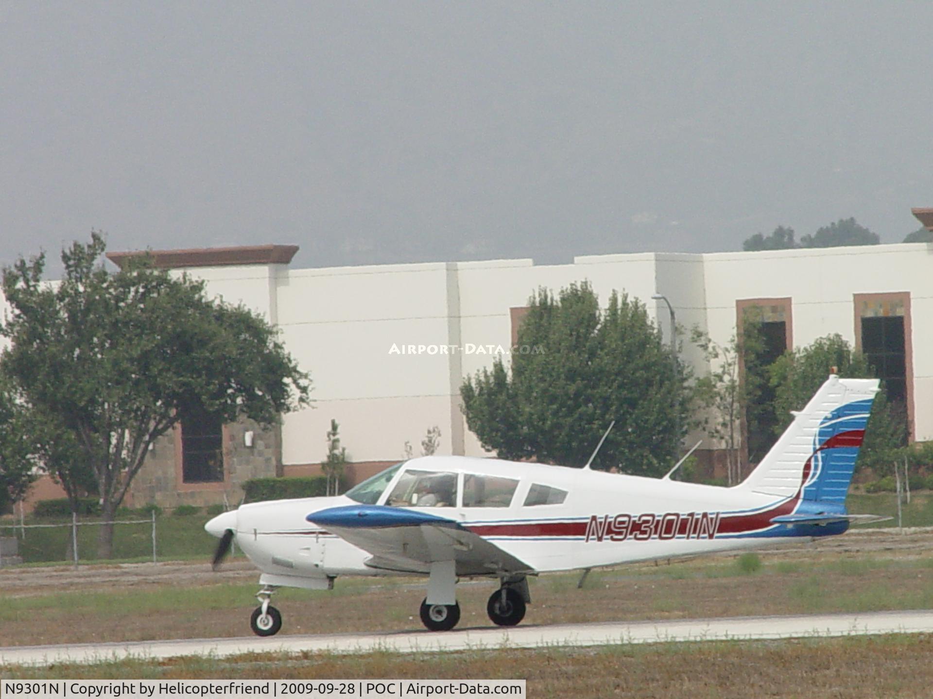 N9301N, 1969 Piper PA-28R-200 Arrow C/N 28R-35001, On the ground and rolling out