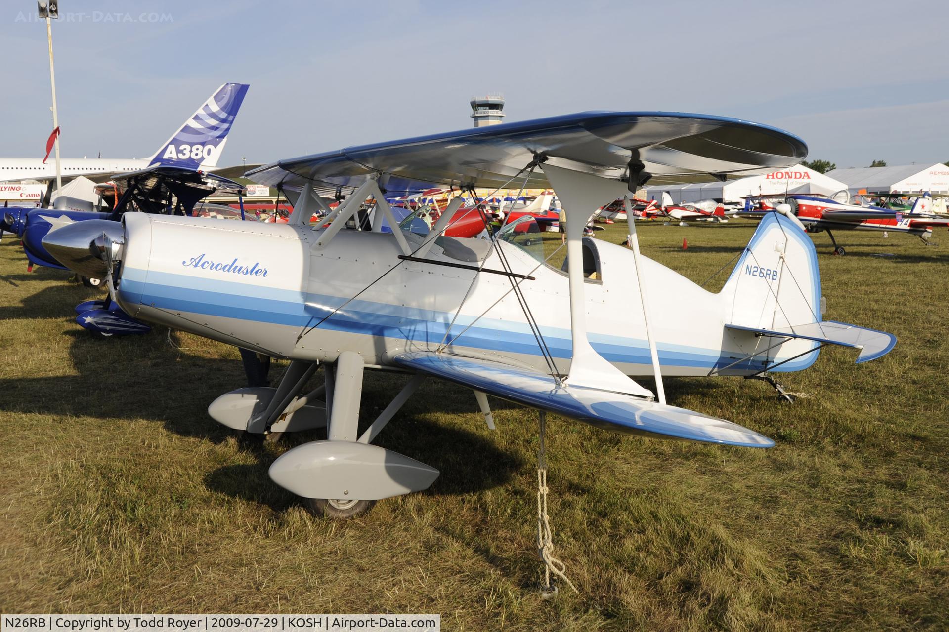 N26RB, 1981 Stolp SA-750 Acroduster Too C/N RCB-1, Oshkosh EAA Fly-in 2009