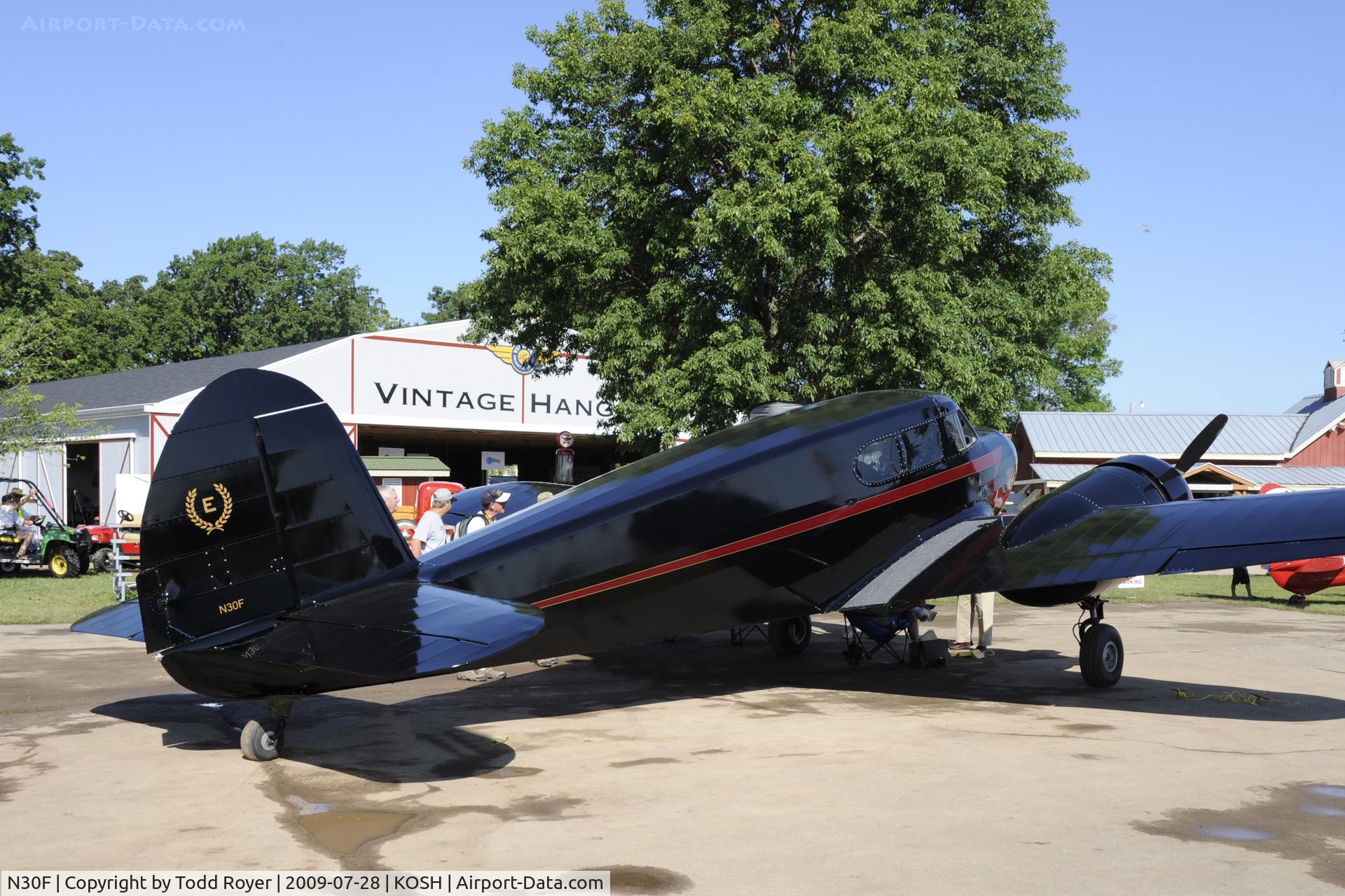 N30F, Cessna UC-78B (T-50) Bobcat Bobcat C/N 6183, Oshkosh EAA Fly-in 2009