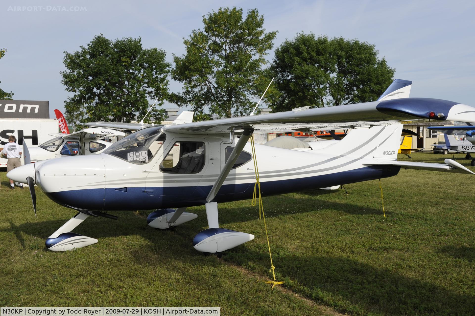 N30KP, 2006 Glasair GS-2 Sportsman C/N 7120, Oshkosh EAA Fly-in 2009