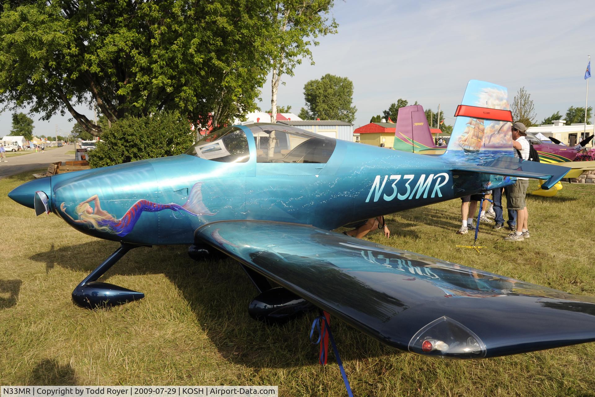 N33MR, 2007 Vans RV-7A C/N 72735, Oshkosh EAA Fly-in 2009