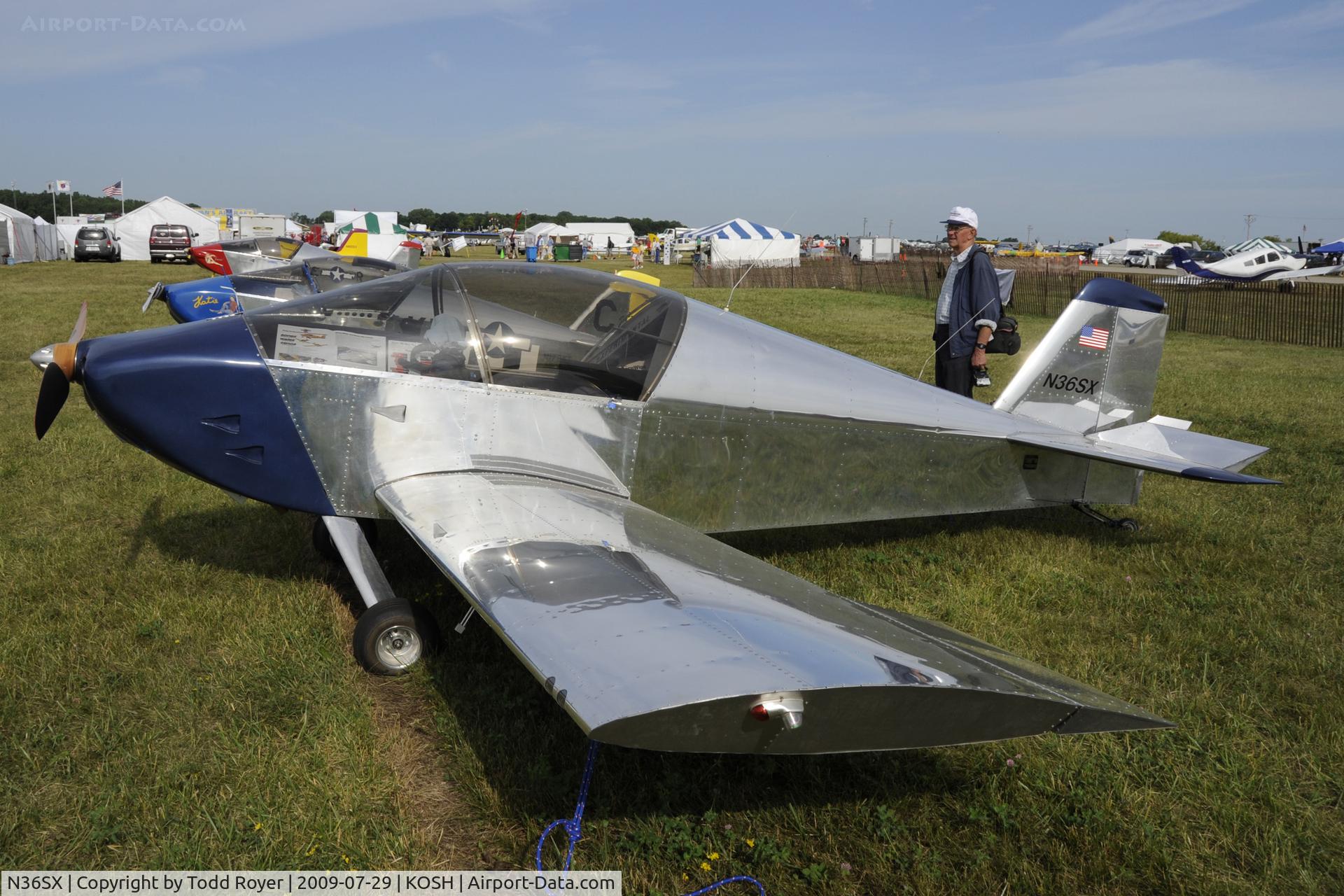 N36SX, 2002 Sonex Sonex C/N 0036, Oshkosh EAA Fly-in 2009
