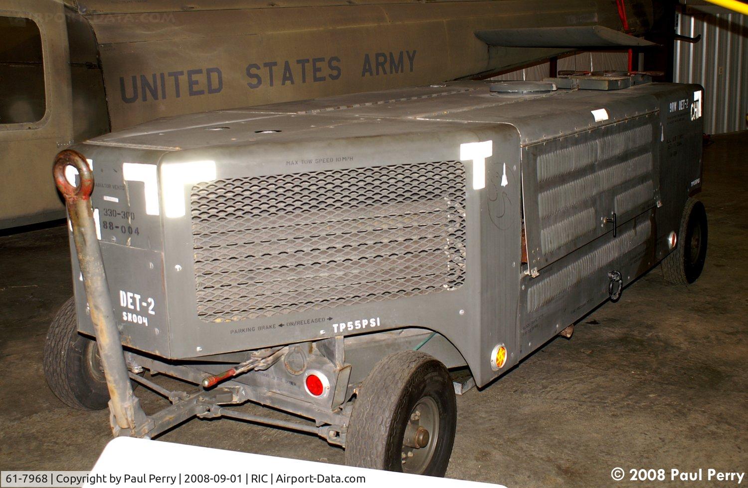 61-7968, 1966 Lockheed SR-71A Blackbird C/N 2019, The most impressive AG-330 Start Cart.  This one once belonged to the 9th Recon Wing, Detachment 5.