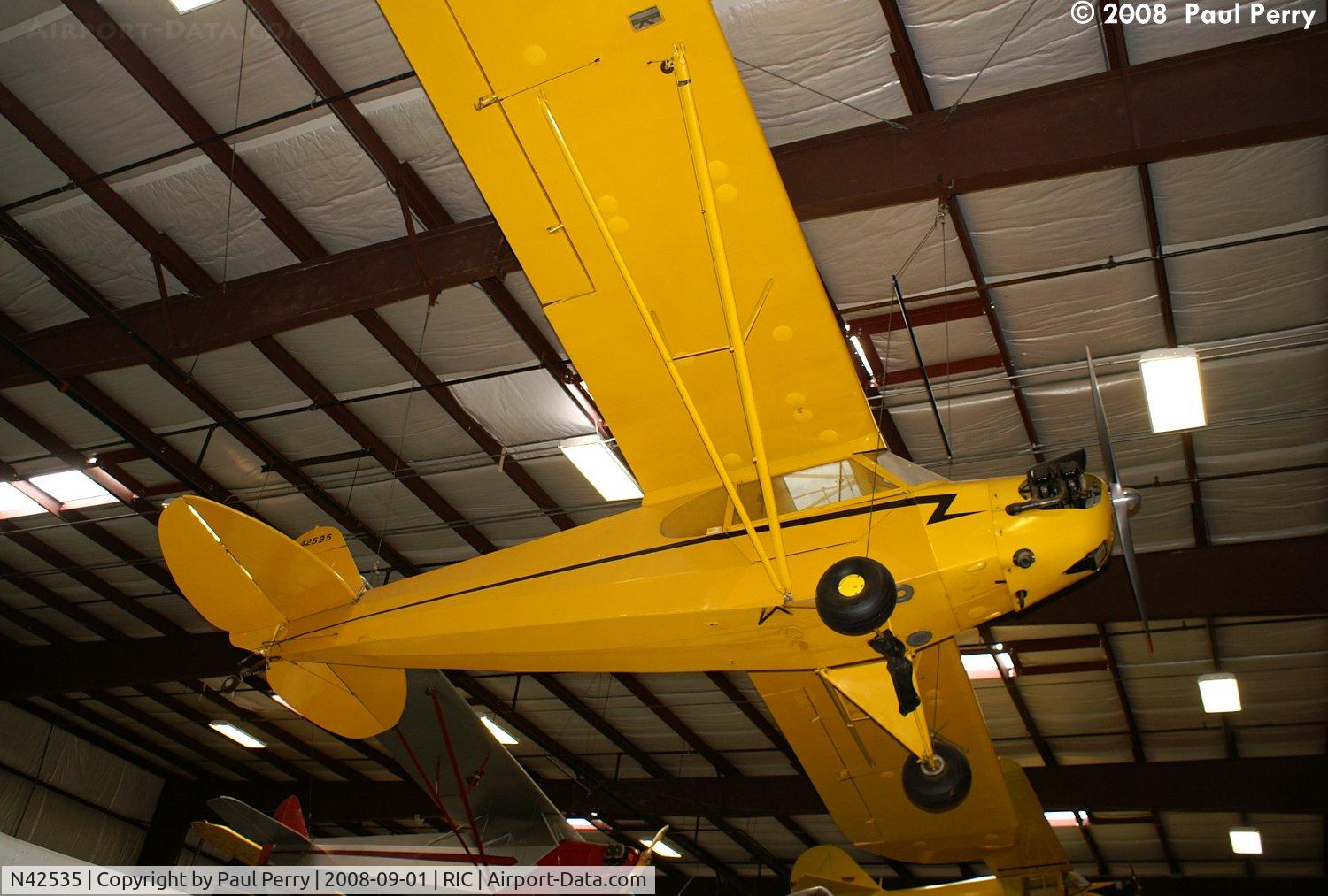 N42535, 1945 Piper J3C-65 Cub Cub C/N 14812, Another Piper, just hanging around