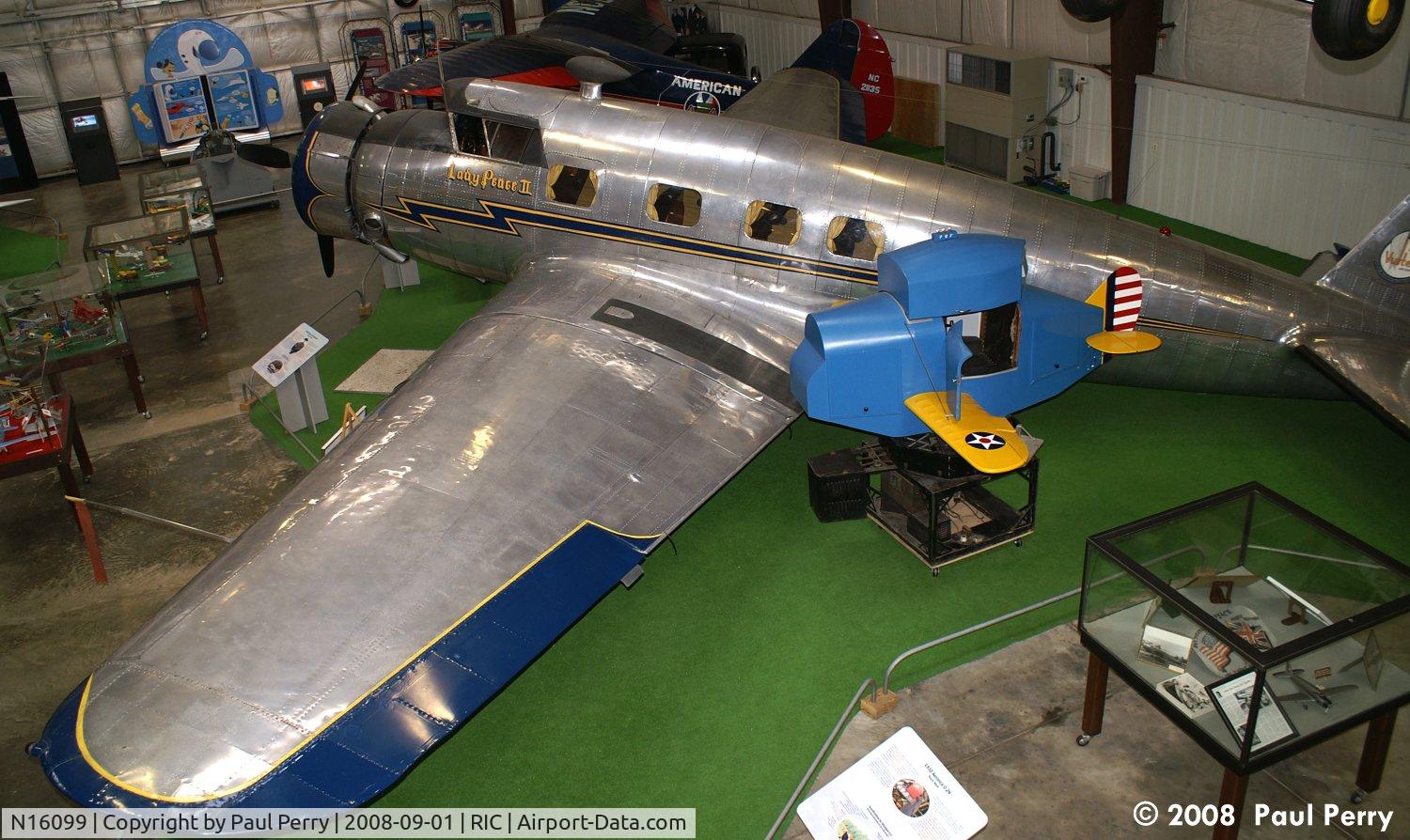 N16099, 1936 Vultee V-1AD Special C/N 25, Time standing still for this very unique lady