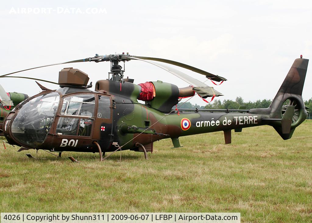 4026, Aérospatiale SA-342M Gazelle C/N 2026, Static display during PUF Airshow 2009