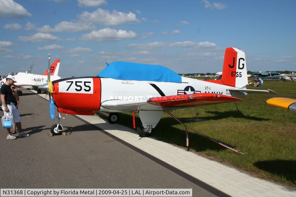 N31368, 1955 Beech T-34B Mentor C/N 140755, T-34B