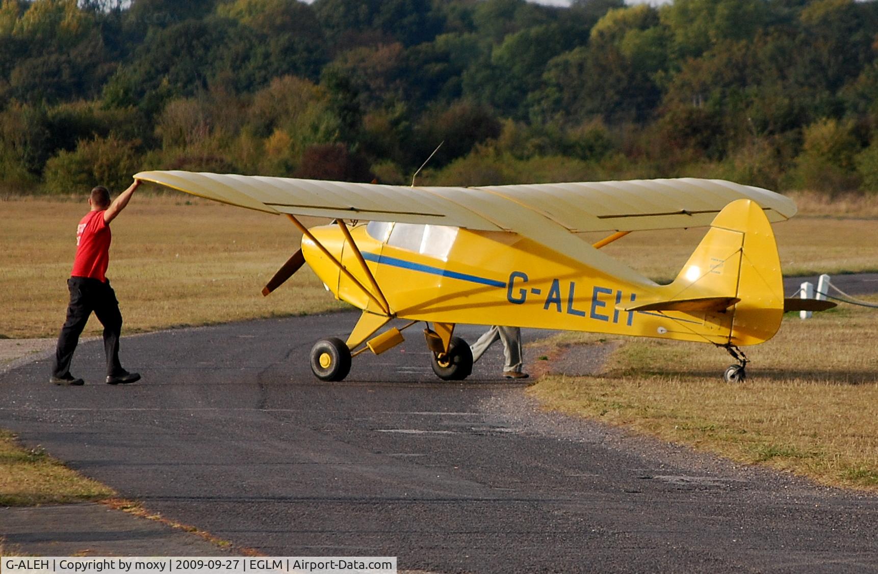 G-ALEH, 1948 Piper PA-17 Vagabond C/N 17-87, Piper PA-17 at White Waltham
