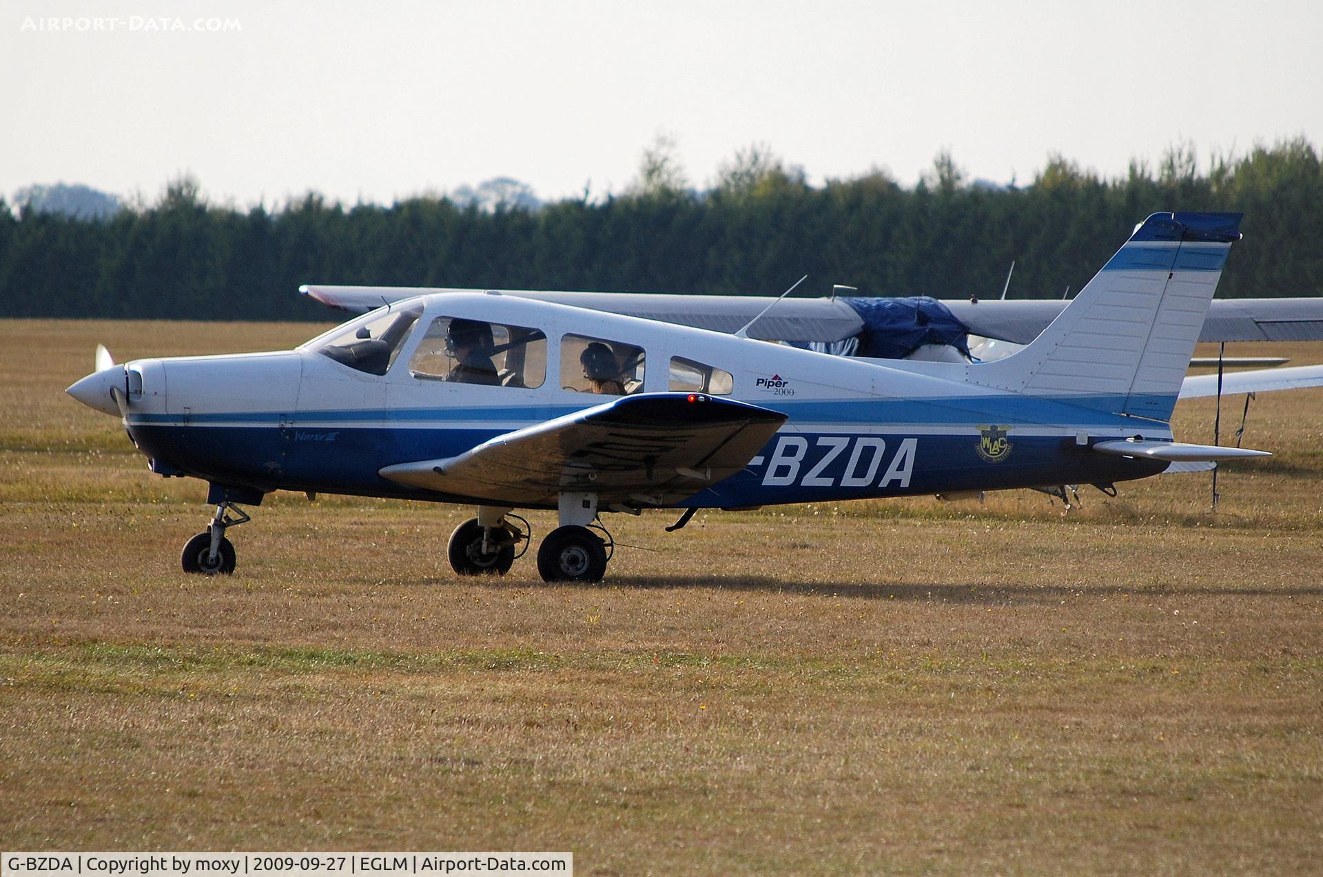G-BZDA, 2000 Piper PA-28-161 Warrior III C/N 28-42087, Piper Warrior III at White Waltham