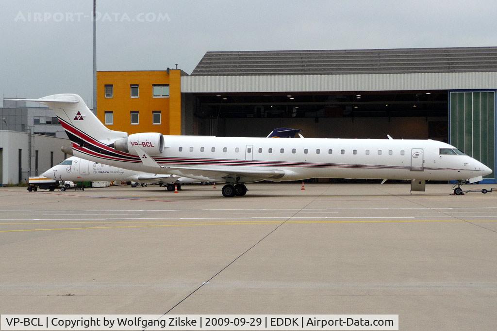 VP-BCL, 2006 Bombardier CRJ-700 (CL-600-2C10) Regional Jet C/N 10247, visitor